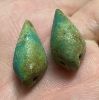 Picture of ANCIENT EGYPT. LOT OF TWO FAIENCE  AMULETS. 600 - 300 B.C