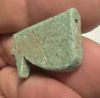 Picture of ANCIENT EGYPT. FAIENCE  EYE OF HORUS AMULET. 600 - 300 B.C