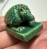 Picture of ANCIENT EGYPT.  LARGE FAIENCE HEDGEHOG. 600 - 300 B.C