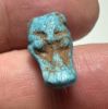 Picture of ANCIENT EGYPT FAIENCE LION? AMULET. NEW KINGDOM. 1400 - 1200  B.C