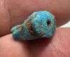 Picture of ANCIENT EGYPT FAIENCE LION? AMULET. NEW KINGDOM. 1400 - 1200  B.C