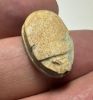 Picture of ANCIENT EGYPT.  SECOND INTERMEDIATE PERIOD STEATITE  STONE SCARAB. 1750 - 1550 B.C 