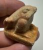 Picture of   Ancient Egypt. Large Stone Amulet of a Frog. 600 - 300 B.C or earlier