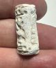 Picture of ANCIENT LEVANT  BRONZE AGE FAIENCE CYLINDER SEAL.  1400 - 1200 B.C