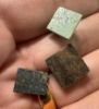 Picture of LOT OF 3 : ANCIENT EGYPT. NEW KINGDOM TWO STONE AND 1 FAINECE AMULETS. 1400 - 1200  B.C