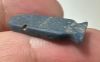 Picture of ANCIENT EGYPT, AMARNA FAIENCE EGYPTIAN BLUE INLAY AMULET . 1334 – 1325 BC .   