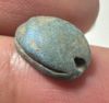 Picture of  Ancient Egypt. Egyptian Blue Faience  Scarab. New Kingdom . 14th Century B.C