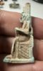 Picture of ANCIENT EGYPT FAIENCE ISIS NURSING HORUS AMULET. 600 - 300 B.C