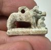 Picture of ANCIENT EGYPT. FAIENCE JACKAL- ANUBIS AMULET. 600 - 300 B.C