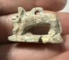 Picture of ANCIENT EGYPT. FAIENCE JACKAL- ANUBIS AMULET. 600 - 300 B.C