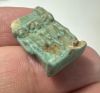 Picture of ANCIENT EGYPT. FAIENCE OSIRIAN TRIAD AMULET. 600 - 300 B.C