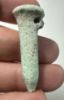 Picture of  ANCIENT EGYPT.  FAIENCE PAPYRUS SCEPTRE AMULET.  600 B.C    