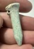 Picture of  ANCIENT EGYPT.  FAIENCE PAPYRUS SCEPTRE AMULET.  600 B.C    