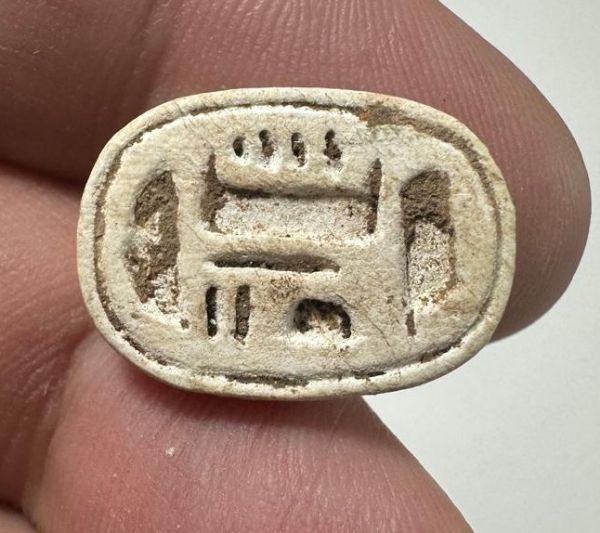 Picture of   Ancient Egypt. Stone Scaraboid. New Kingdom . 14th Century B.C