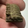 Picture of  ANCIENT EGYPT.  FAIENCE  AMULET with crockadiles .  600 - 300 B.C    