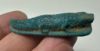 Picture of  ANCIENT EGYPT.  FAIENCE CROCKADILE / SOBEK AMULET.  600 - 300 B.C    