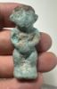 Picture of  ANCIENT EGYPT.  LARGE FAIENCE  AMULET OF POTAIKOS.  600 - 300 B.C   