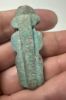 Picture of  ANCIENT EGYPT.  LARGE FAIENCE  AMULET OF POTAIKOS.  600 - 300 B.C   