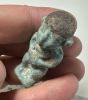 Picture of  ANCIENT EGYPT.  LARGE FAIENCE  AMULET OF POTAIKOS.  600 - 300 B.C   
