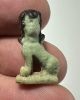 Picture of  ANCIENT EGYPT.   FAIENCE  AMULET OF A LION.  600 - 300 B.C    