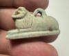 Picture of ANCIENT EGYPT.  LARGE FAIENCE  AMULET OF A KHNUM.  600 - 300 B.C  