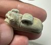 Picture of ANCIENT EGYPT.  LARGE FAIENCE  AMULET OF A KHNUM.  600 - 300 B.C  