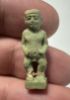 Picture of  ANCIENT EGYPT.  A FINE FAIENCE  AMULET OF POTAIKOS.  600 - 300 B.C    