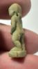 Picture of  ANCIENT EGYPT.  A FINE FAIENCE  AMULET OF POTAIKOS.  600 - 300 B.C    
