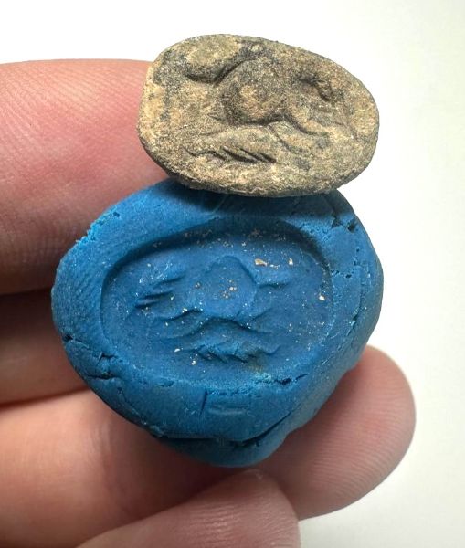 Picture of ANCIENT CANAANITE  STONE SCARAB. 16TH CENTURY B.C 