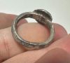 Picture of A Large Ancient Phoenician Silver ring . 6th - 5th century B.C