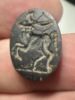 Picture of Roman 100 - 200 A.D. Black stone intaglio (20 x 15 x 5 mm).  Centaur .