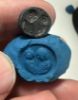 Picture of BYZANTINE 800 - 1000 A.D. SILVER RING BEZEL. 
