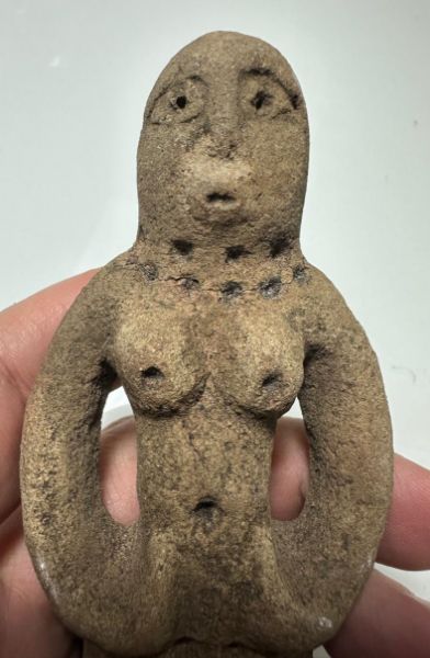 Picture of   Ancient Egypt. Naqada II . 3600 - 3300 B.C  Terracotta Figure of a Female