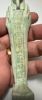 Picture of  Ancient Egypt. FAIENCE USHABTI.  600 - 300 B.C. Inscribed. 
