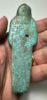 Picture of   Ancient Egypt. FAIENCE USHABTI. NEW KINGDOM.  1400 - 1250 B.C. TRACES OF INSCRIPTION