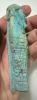 Picture of   Ancient Egypt. UPPER HALF OF A FAIENCE USHABTI. LATE PERIOD 600 - 300  B.C