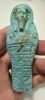 Picture of Ancient Egypt. UPPER HALF OF A FAIENCE USHABTI. LATE PERIOD 600 - 300  B.C