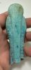 Picture of Ancient Egypt. UPPER HALF OF A FAIENCE USHABTI. LATE PERIOD 600 - 300  B.C