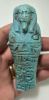 Picture of Ancient Egypt. UPPER HALF OF A FAIENCE USHABTI. LATE PERIOD 600 - 300  B.C