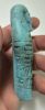 Picture of Ancient Egypt. UPPER HALF OF A FAIENCE USHABTI. LATE PERIOD 600 - 300  B.C