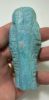 Picture of Ancient Egypt. UPPER HALF OF A FAIENCE USHABTI. LATE PERIOD 600 - 300  B.C