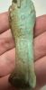 Picture of   Ancient Egypt. FAIENCE USHABTI.LATE PERIOD.  600 - 300  B.C.  INSCRIBED