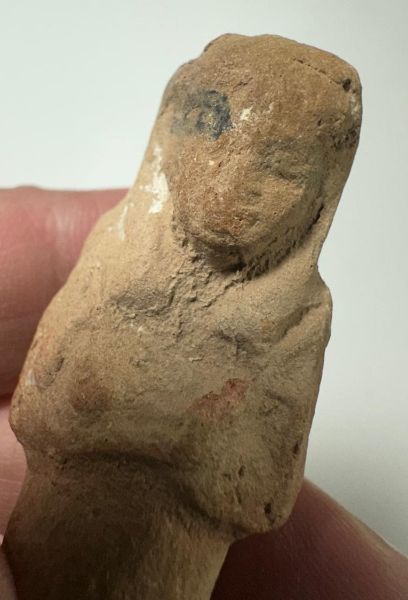 Picture of   Ancient Egypt. TERRACOTTA USHABTI. THIRD INTERMEDIATE PERIOD.  1175 - 650 B.C