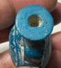 Picture of  Ancient Egypt. FAIENCE COSMETIC FLASK. BEAUTIFUL COLOR. 300 B.C - 100 A.D . GRECO-ROMAN