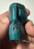 Picture of ANCIENT EGYPT. UPPER HALF OF A ROYAL FAIENCE USHABTI OF SETI I .  1294/1290–1279 BC
