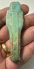 Picture of Ancient Egypt. FAIENCE USHABTI.LATE PERIOD.  600 - 300  B.C  TRACES OF INSCRIPTION