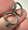 Picture of  ANCIENT EGYPT. SILVER RINGS. PAIR OF TWO . 1400 - 1200 B.C