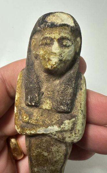 Picture of Ancient Egypt. FAIENCE USHABTI. NEW KINGDOM.  1400 - 1250 B.C