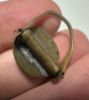 Picture of ANCIENT EGYPT. GOLD REVOLVING RING . MOST PROBABLY BYZANTINE. 1000 - 1200 A.D