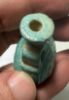 Picture of Ancient Egypt. FAIENCE COSMETIC FLASK. BEAUTIFUL COLOR. 300 B.C - 100 A.D . GRECO-ROMAN- NEW YEAR'S FLASK